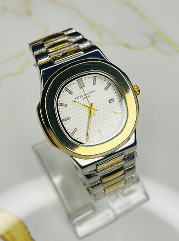 Patek Phillippe Geneve Gold Silver Edition