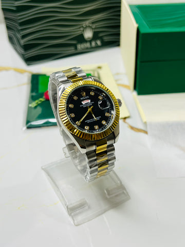 Rolex Date-Day Black DIal